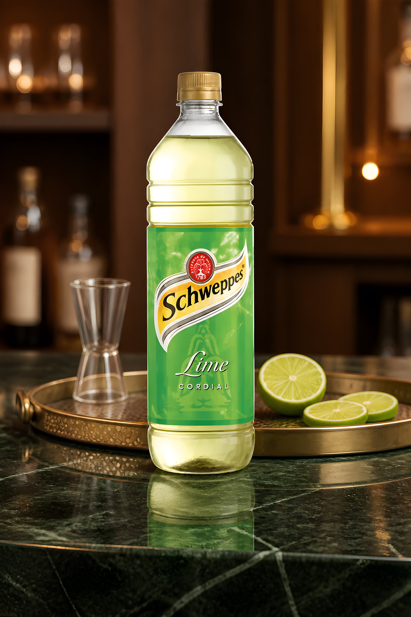 Schweppes Lime Cordial 1Ltr
