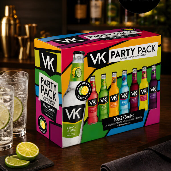 VK Alcopops Mixed 275ml 10pk