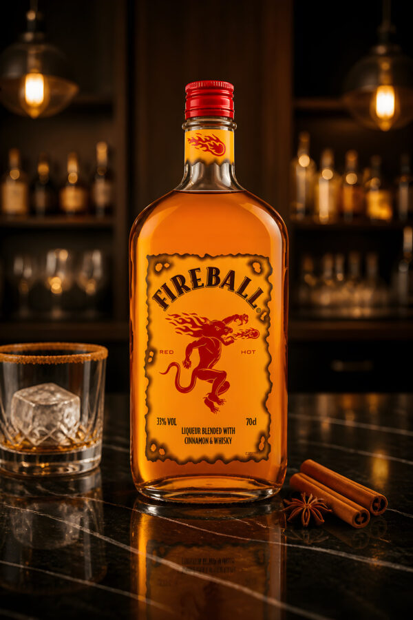 Fireball Cinnamon Whisky Liqueur 70cl