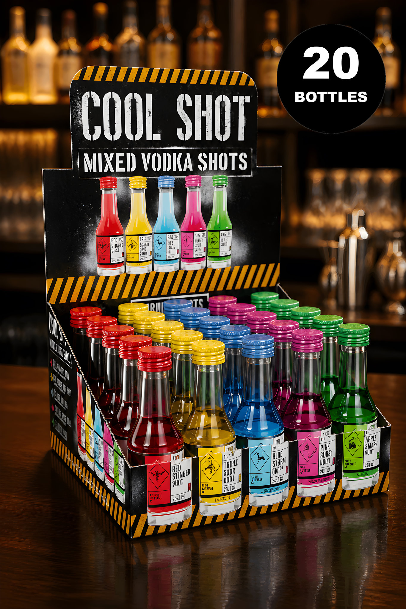 Cool Shot 20ml Mixed 20pk