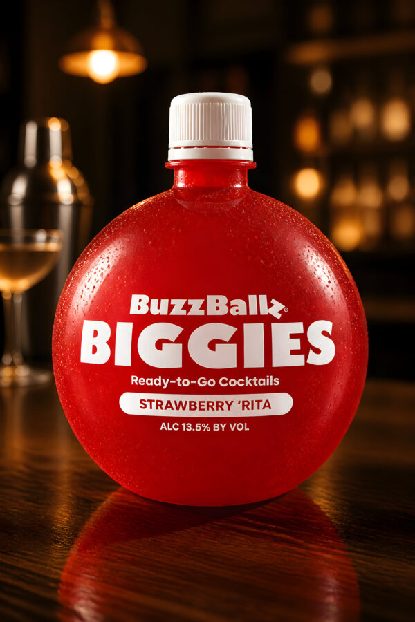 Buzzballz Biggies Strawberry 'Rita 1.75Ltr